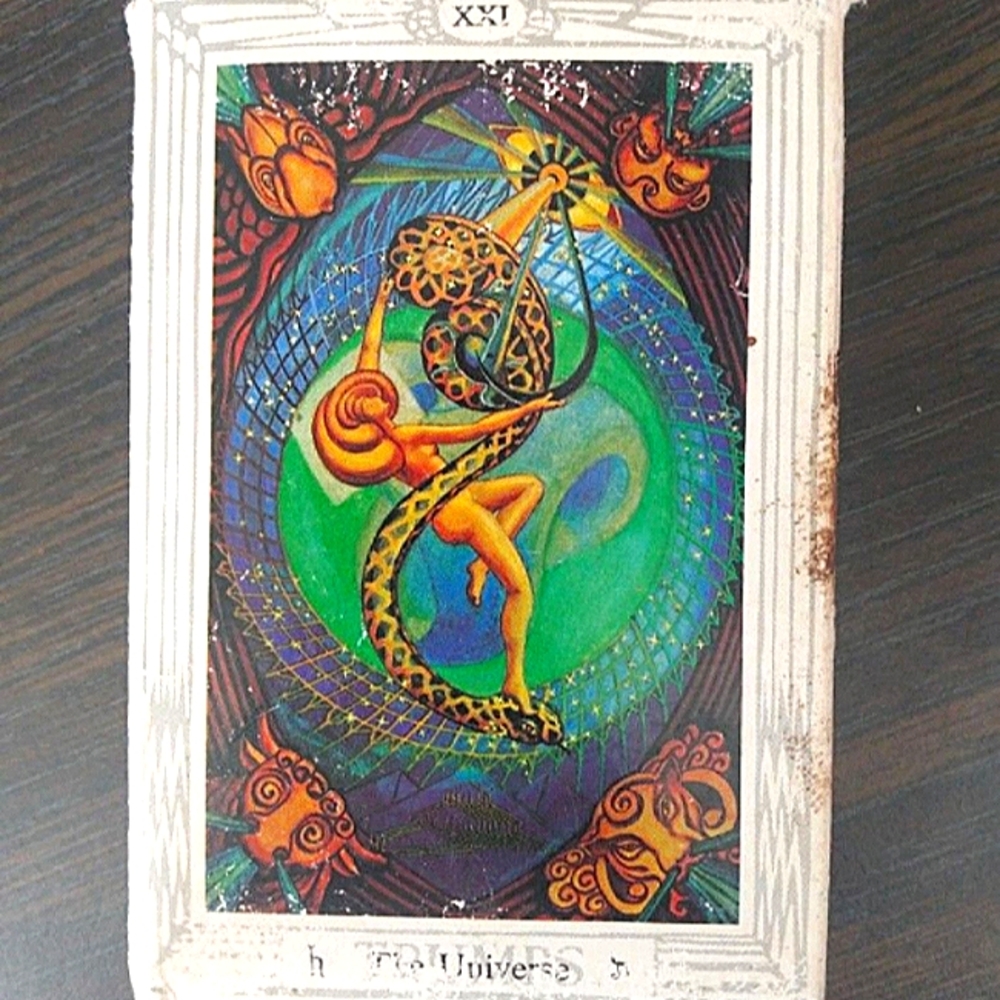 Vintage Aleister Corey's Thoth tarot card deck